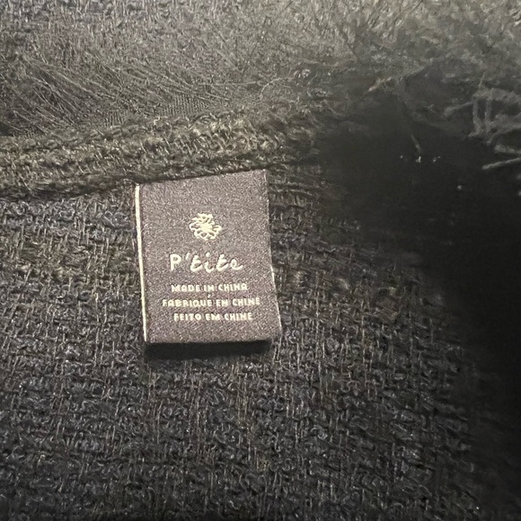 MAISON SCOTCH Oversized Open Front Sweater Size PETITE - Picture 4 of 7